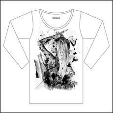 Tシャツ(Round‐neck / Long sleeve / WHITE)